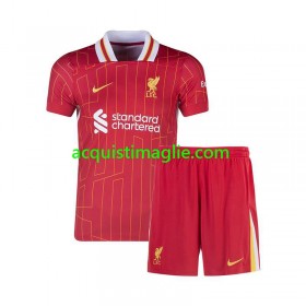 Divisa di Calcio Liverpool Bambino Prima 2024/2025